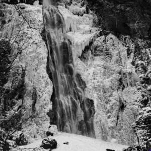 Black & White Unlimited Print - Waterfall 1
