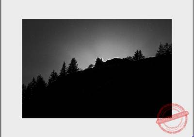 Black & White Unlimited Print - Moon 1 - Example